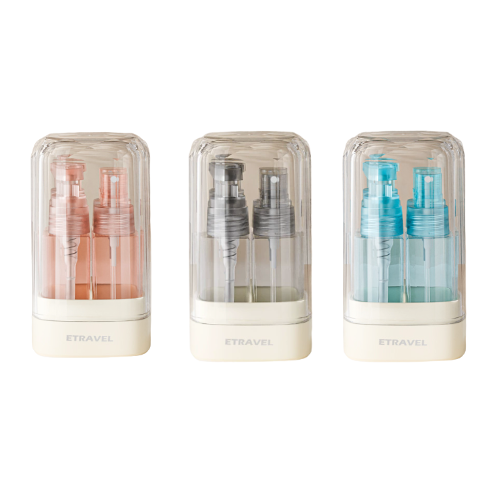 ETRAVEL Travel-size Refillable Pump Bottle Set