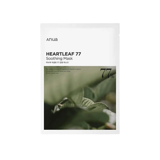 Heartleaf 77% Soothing Sheet Mask 1PCS