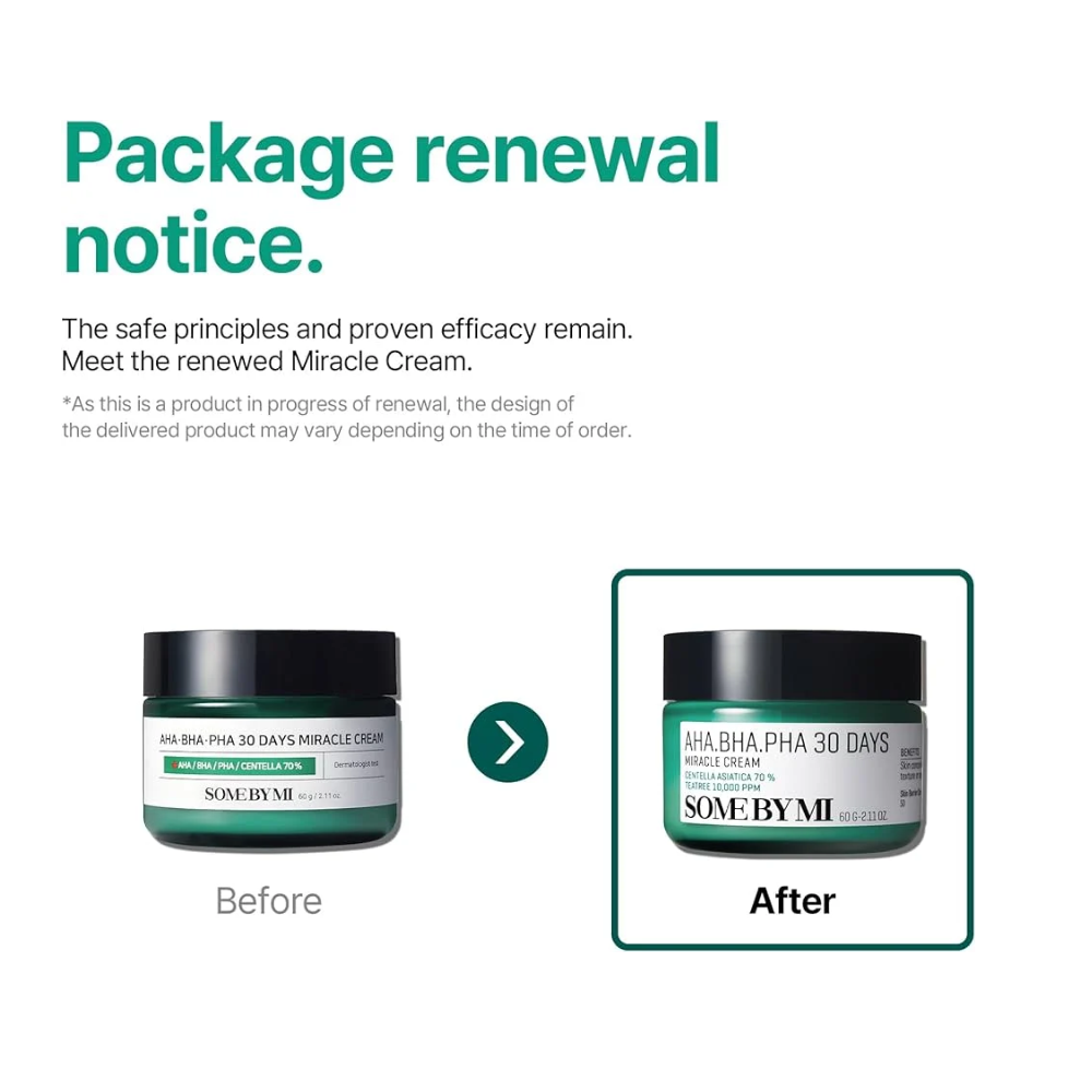 AHA BHA PHA 30 Days Miracle Cream - 60g
