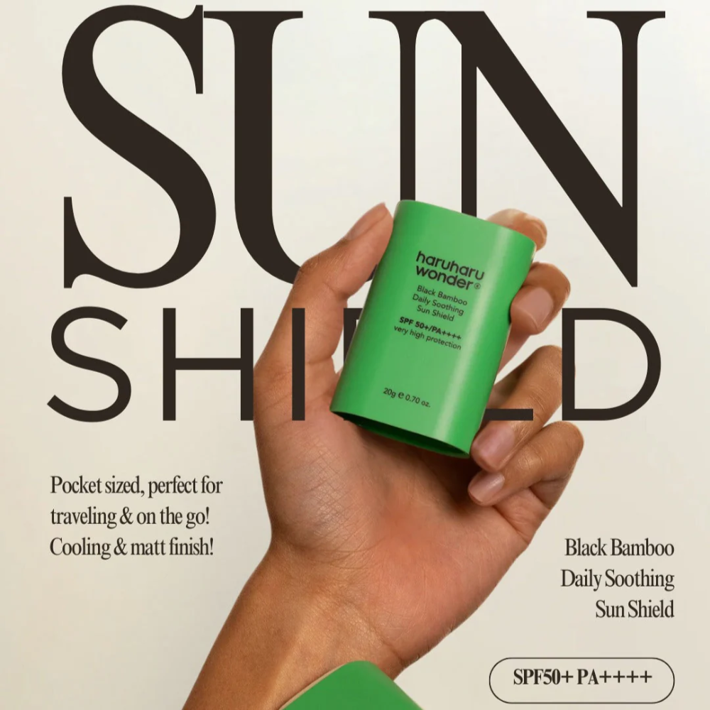 Black Bamboo Daily Soothing Sun Shield SPF50+ Broad Spectrum 20g