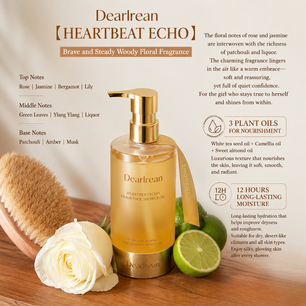 Fragrance Shower Oil – Heartbeat Echo