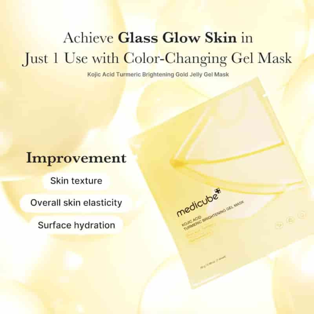 Kojic Acid Tumeric  Brightening Gel Mask Pack