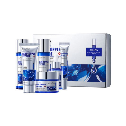 Blue Copper Peptide Salmon Anti-Aging Skincare Set