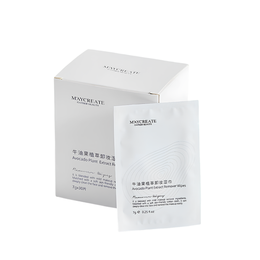 Avocado Essence Makeup Removal Wet Wipes 1 Box