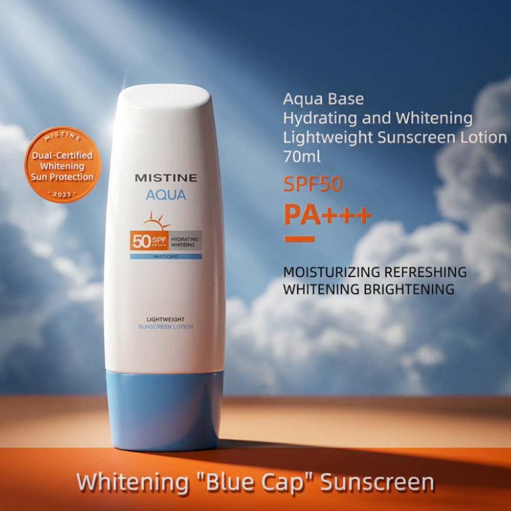 Aqua Base Ultra Protection Hydrating & Whitening Face & Body Sun Cream SPF50+ Broad Spectrum