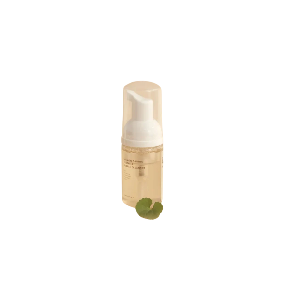 Mini Salmon Caring Centella Bubble Cleanser 30ml