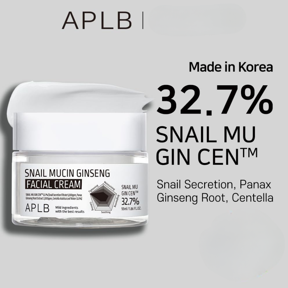 Snail Mucin Ginseng Facial Cream