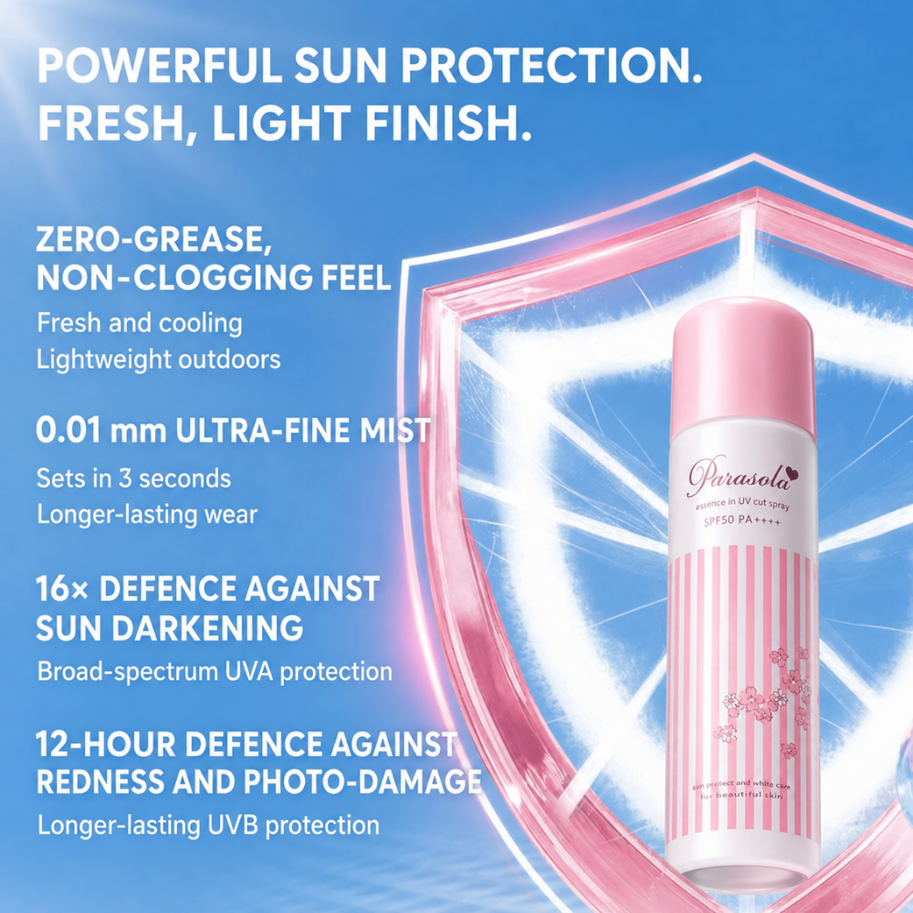 NARIS UP Parasola Fragrance UV Spray SPF50+ Broad Spectrum - 90g