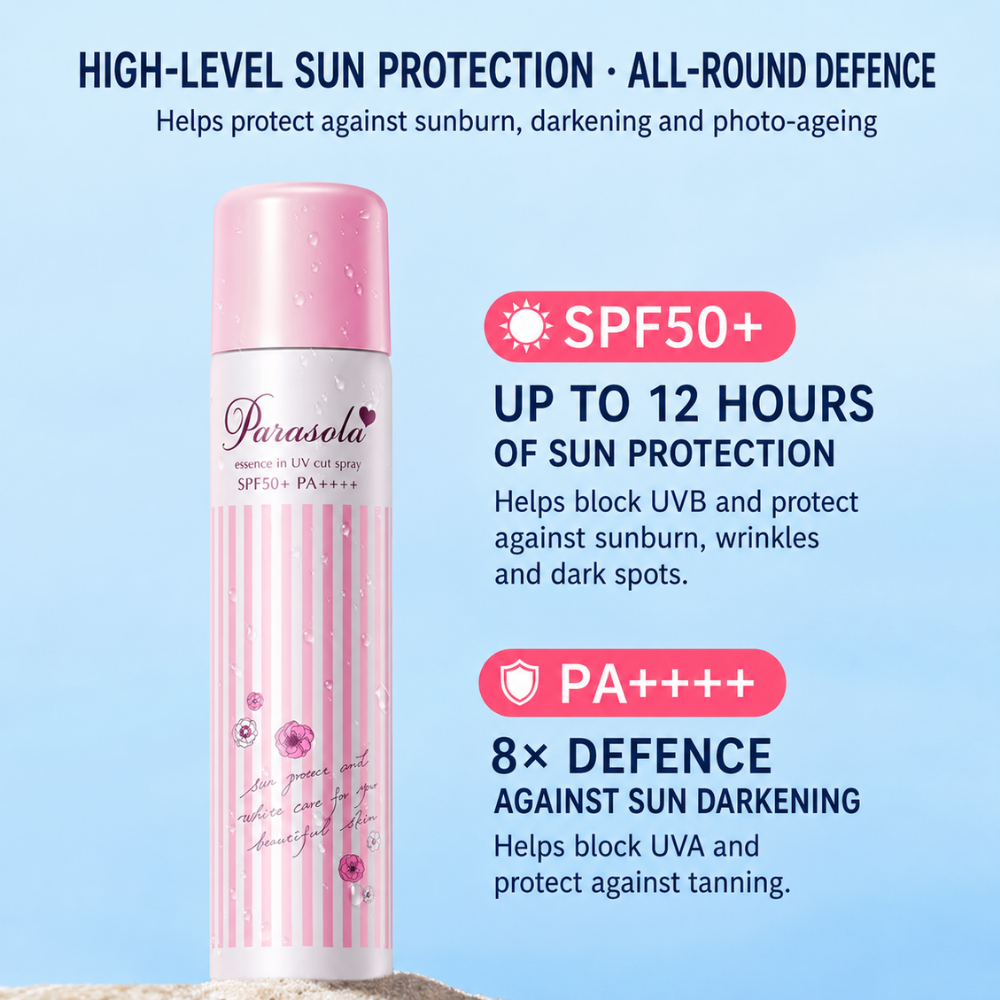 NARIS UP Parasola Fragrance UV Spray SPF50+ Broad Spectrum - 90g