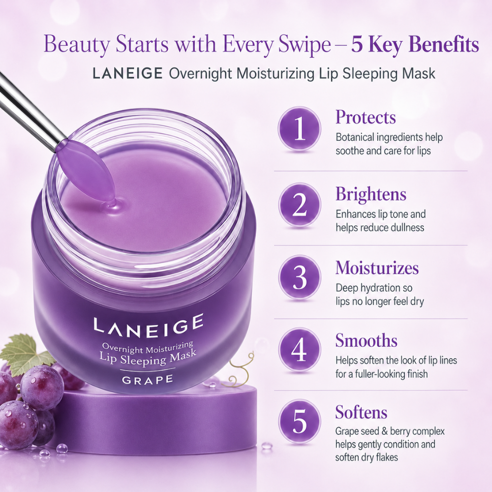 Lip Sleeping Mask EX – Grape