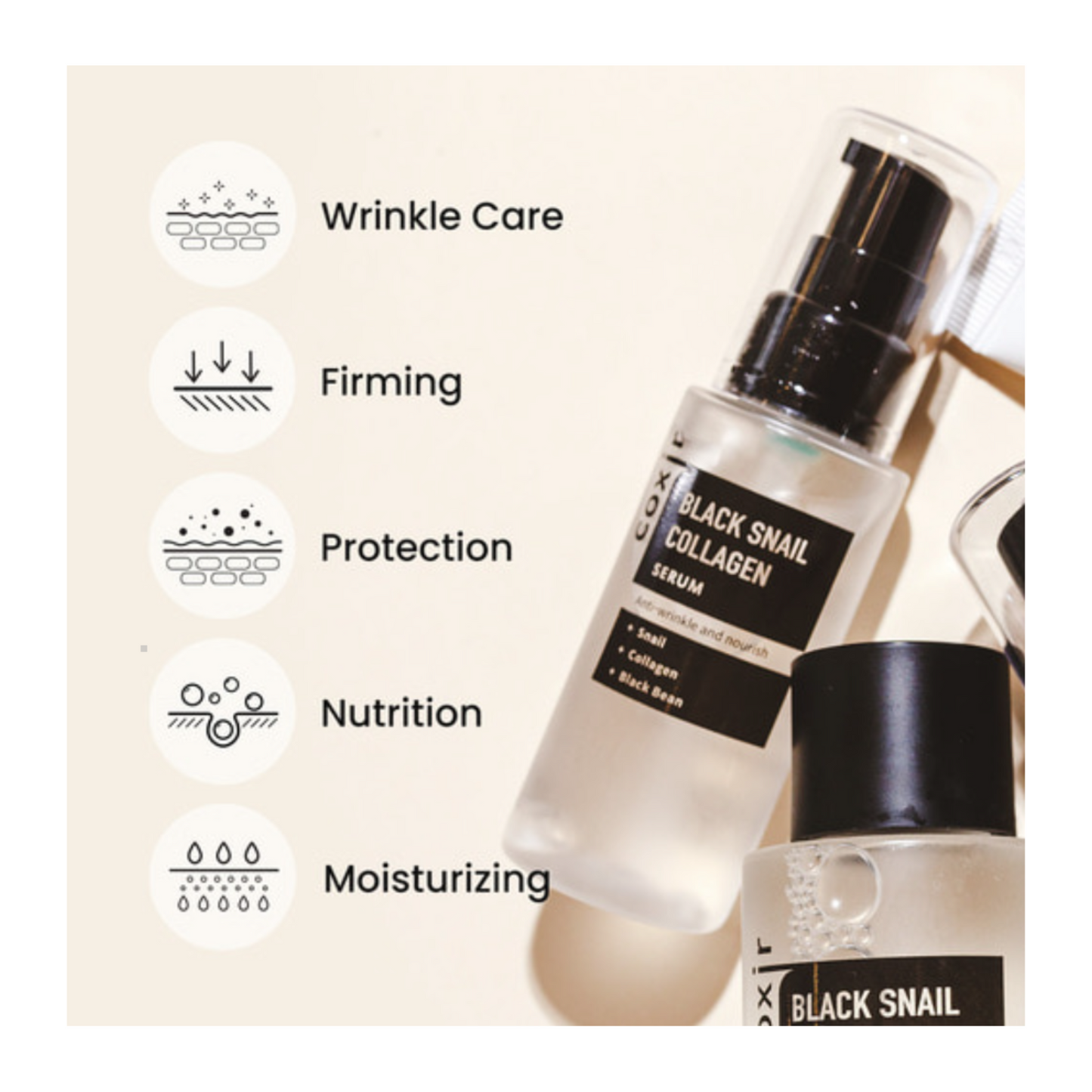 Black Snail Collagen Serum