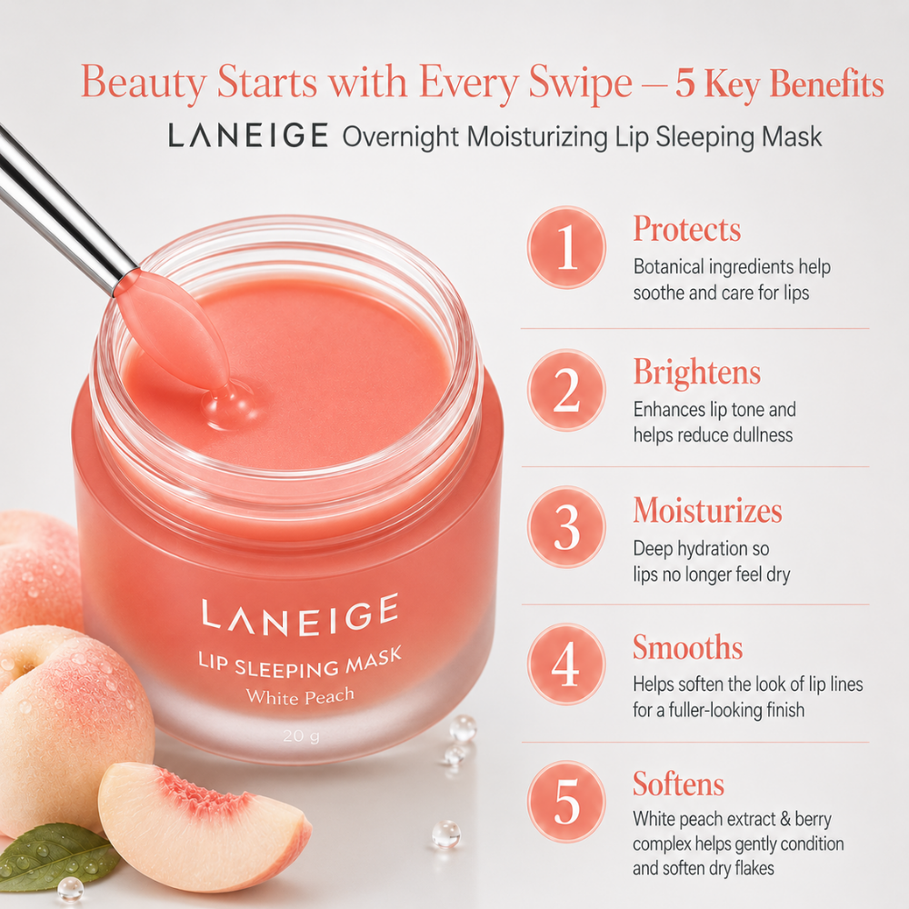 Lip Sleeping Mask EX – Peach