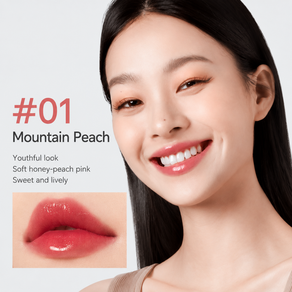 Tinted Lip Serum Balm #01 Mountain Peach