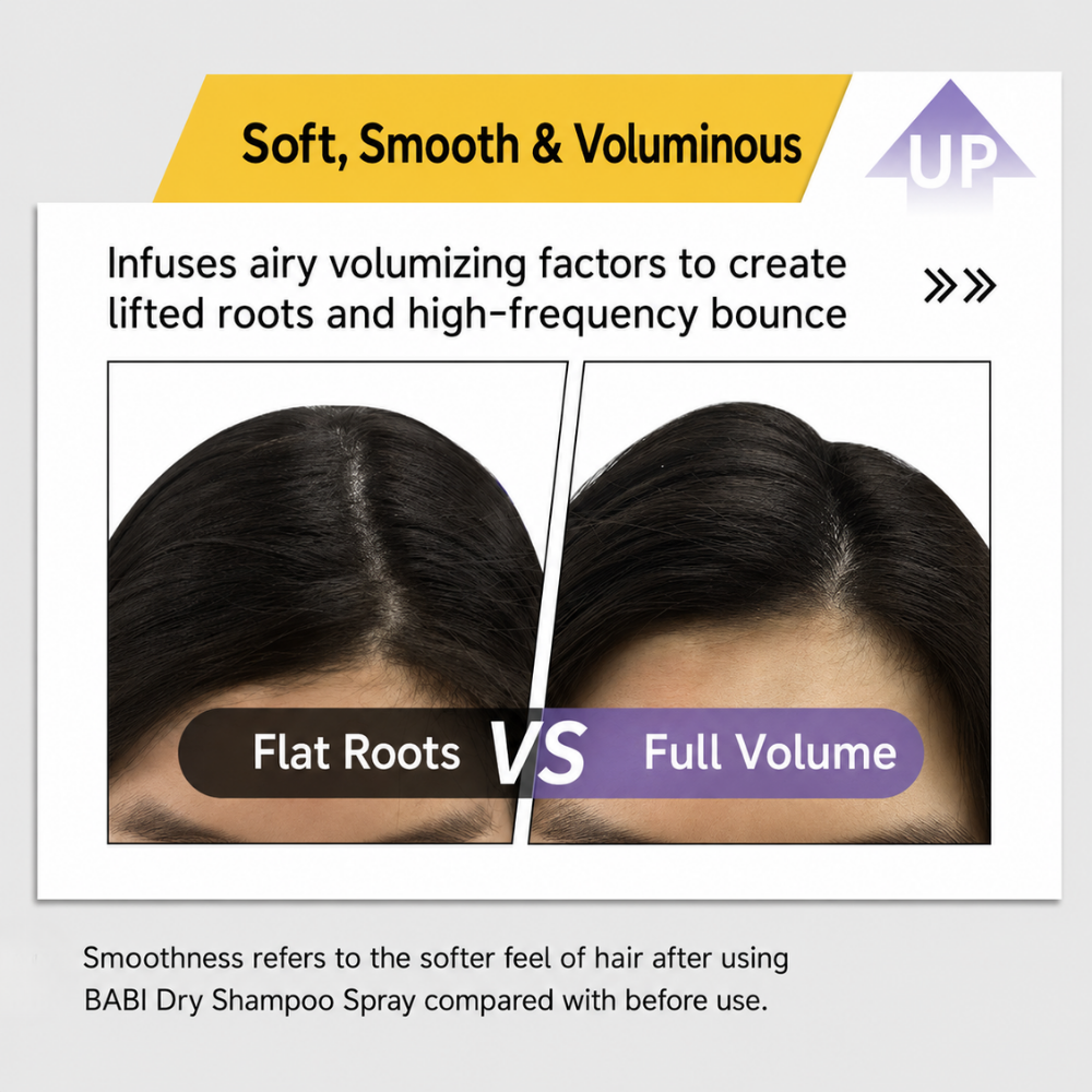 No-Rinse Volumizing Dry Hair Shampoo #Light Fragrance
