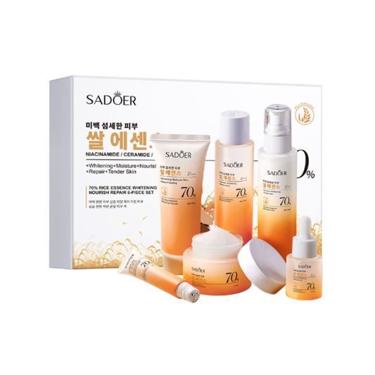 70% Rice Essence Whitening Skincare Set
