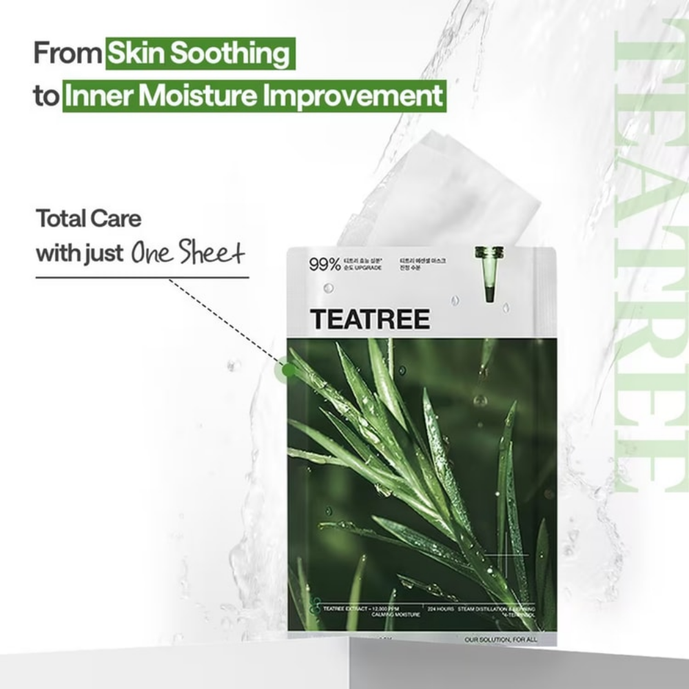 Tea Tree Essential Sheet Mask Pack  (10 + 1 Sheets)