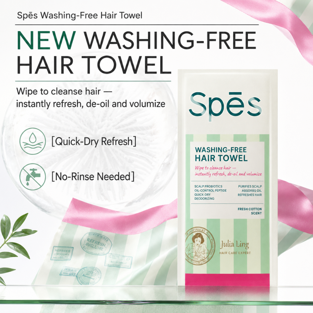 Washing-Free Hair Towel