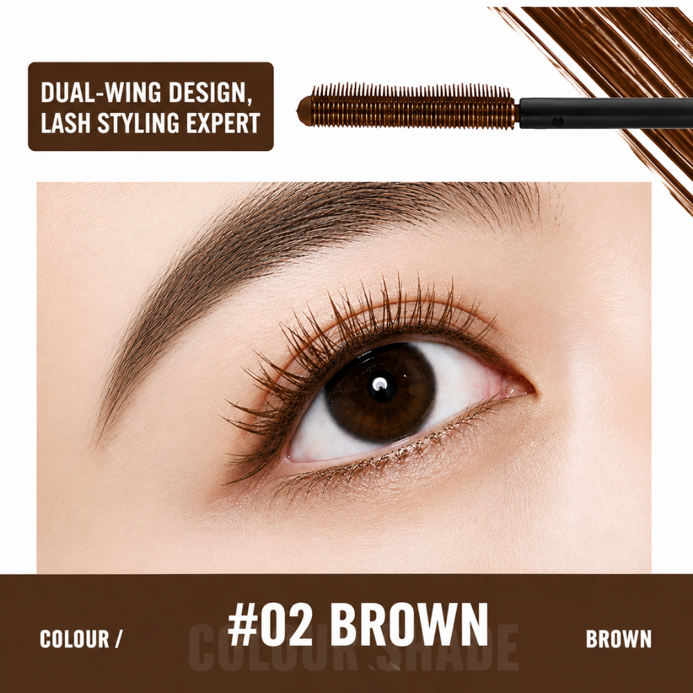 Feather Lash Iron Mascara #02 Brown
