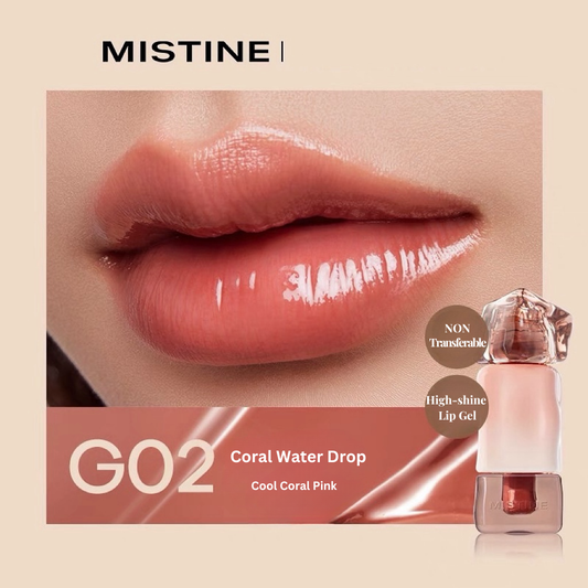 Non-Stick Cup Lip Jelly #G02 Coral Water Drop