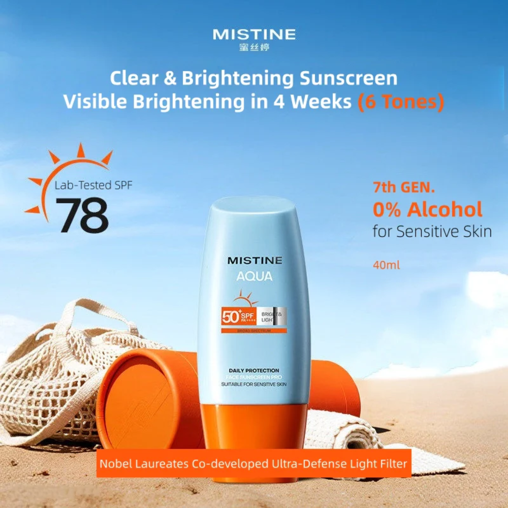Aqua Base Daily Protection Bright & Light Sun Lotion SPF50+ Broad Spectrum