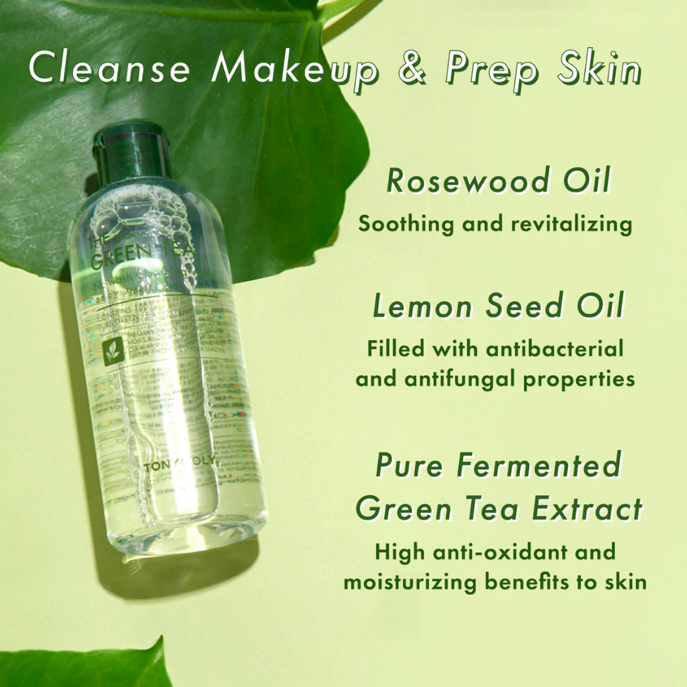 The Chok Chok Green Tea No-Wash Cleansing Water 300ml