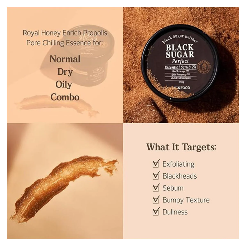 Black Sugar Perfect Essential Scrub 2X