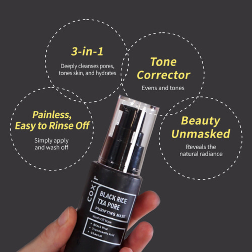 Black Rice TXA Pore Purifying Mask