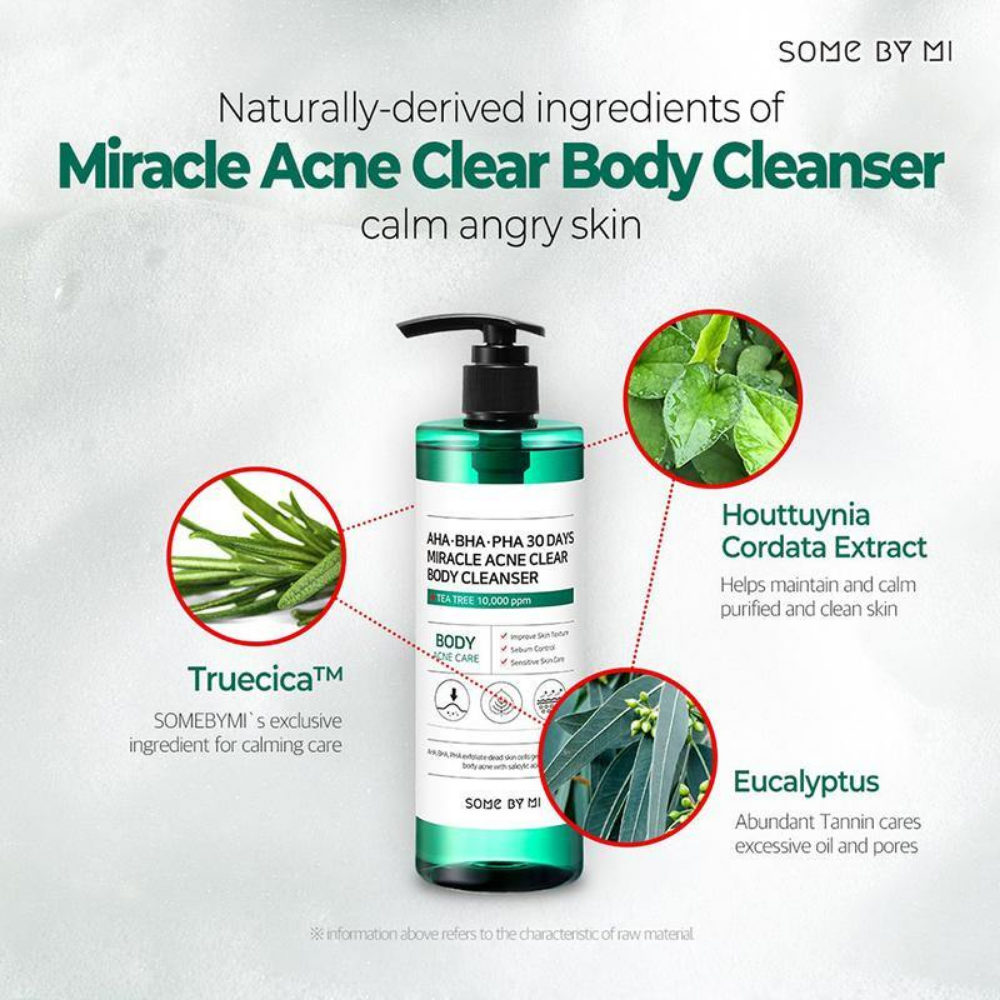 AHA-BHA-PHA 30 Days Miracle Acne Clear Body Cleanser