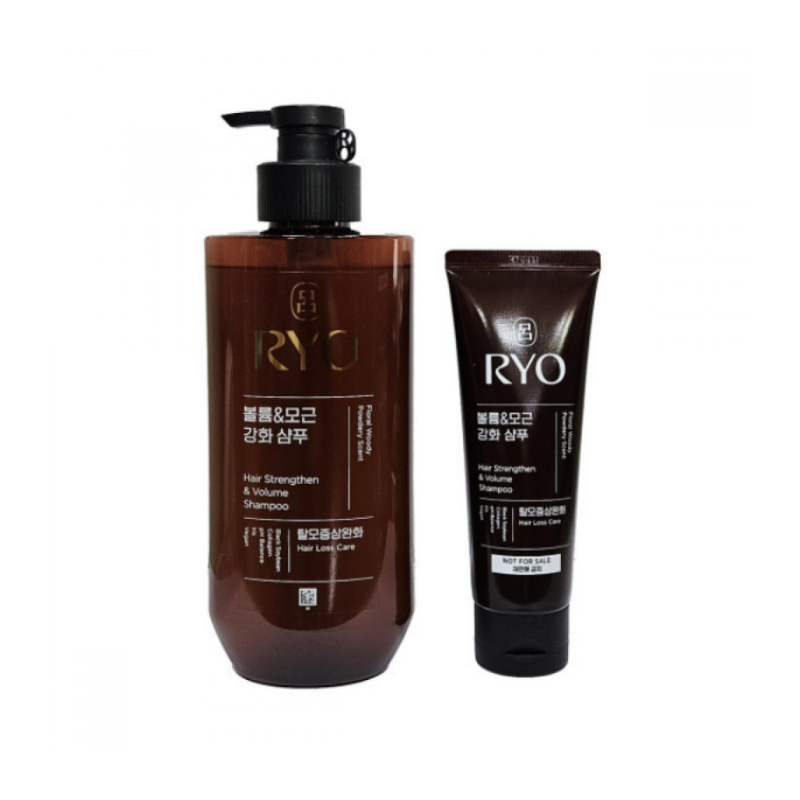 Hair Strengthen & Volume Shampoo 480ml + 112ml