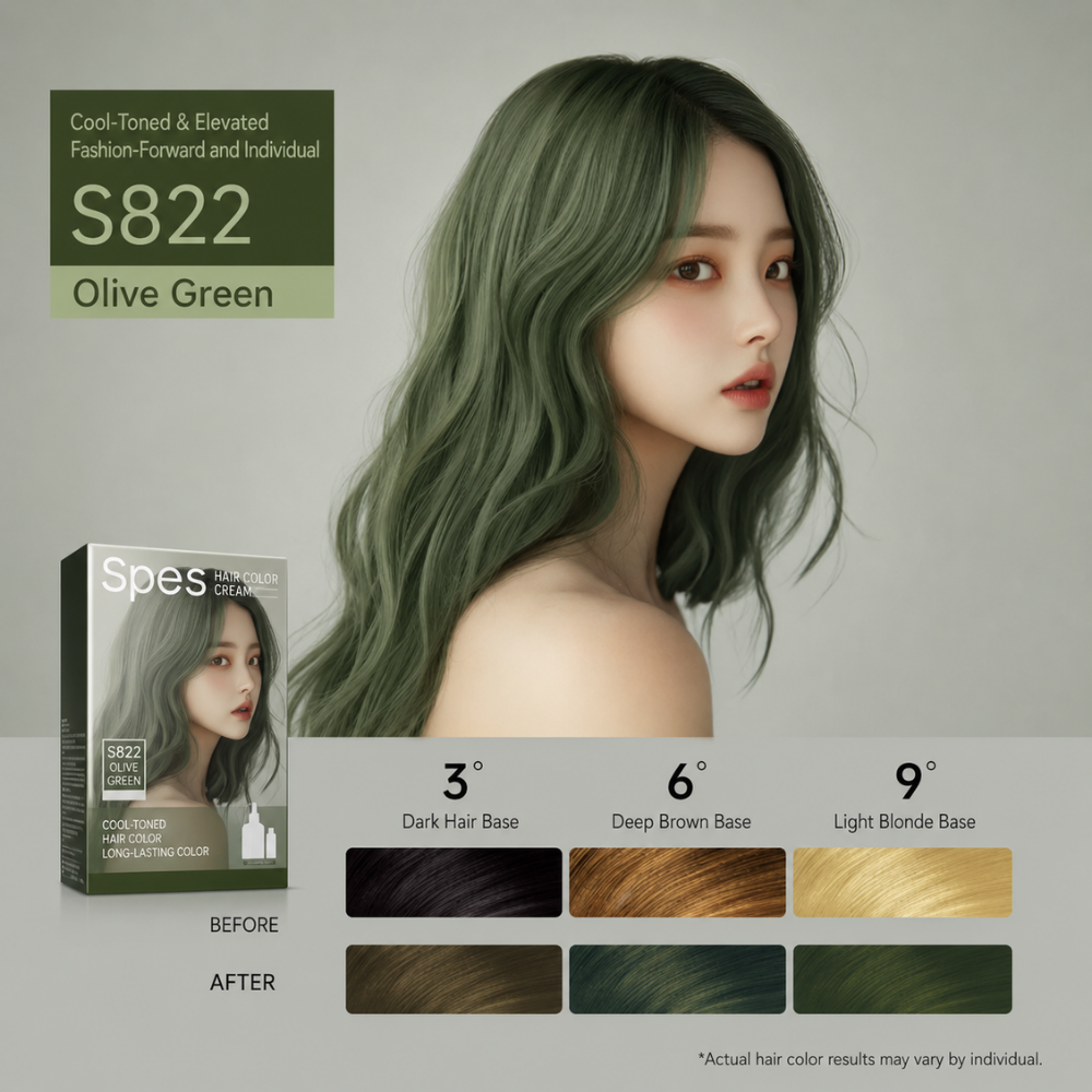 Foaming Hair Dye #Dull Cyan