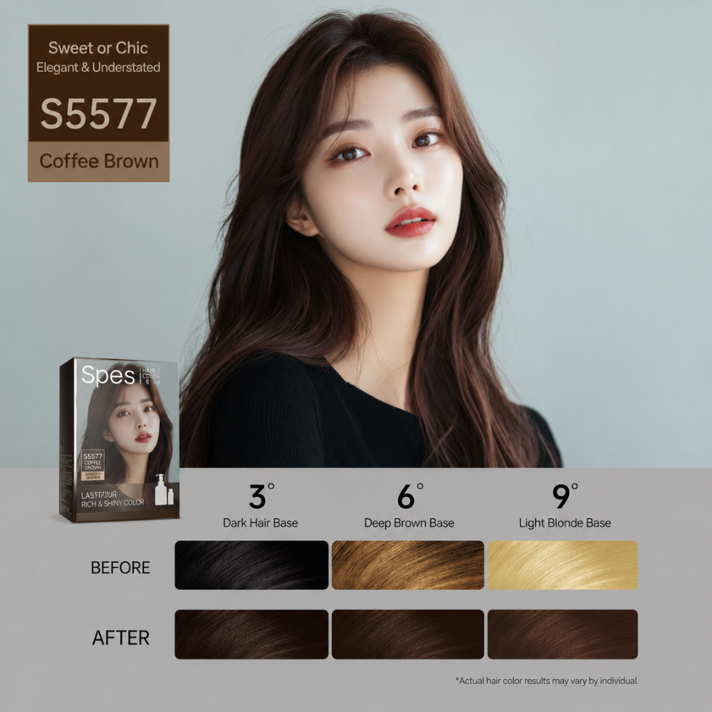 Foaming Hair Dye #Coffee Brown