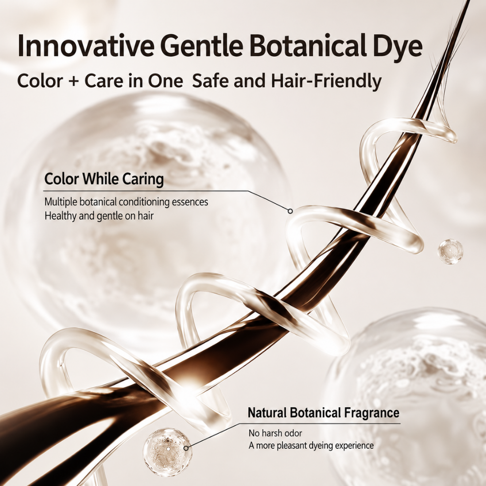 Foaming Hair Dye #Rose Carmine