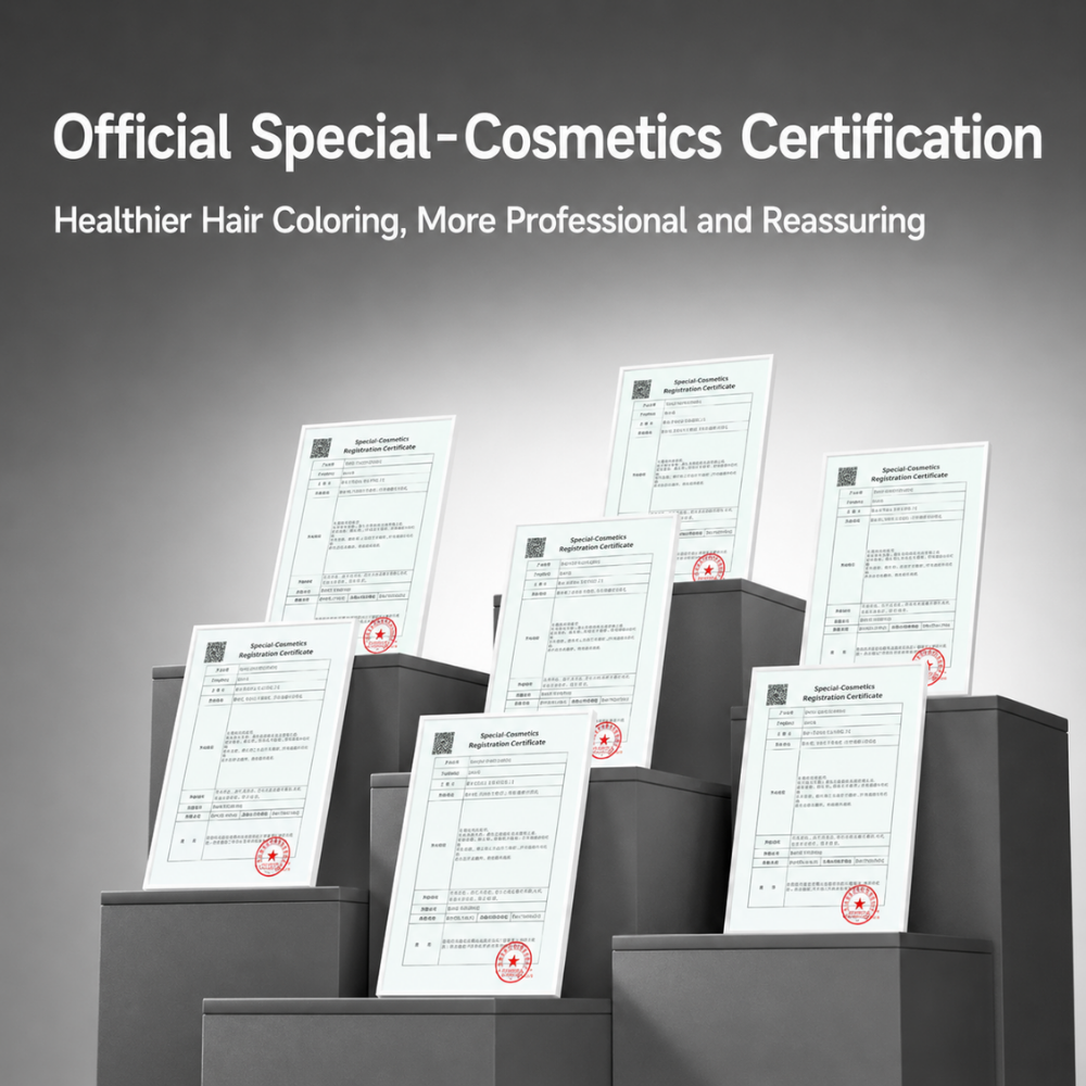 Foaming Hair Dye #Dark Chestnut