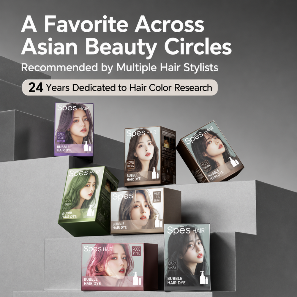 Foaming Hair Dye #Dull Cyan