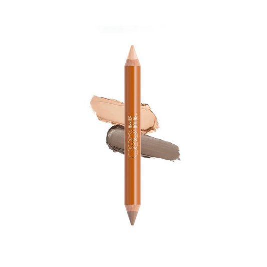 Dual-Ended Contour Stick #00 Natural Beige + Cement Grey