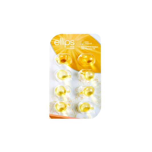 Hair Vitamin Oil Capsules – Smooth & Shiny Yellow