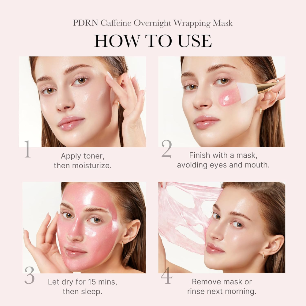 PDRN Caffeine Overnight Wrapping Peel Off Mask