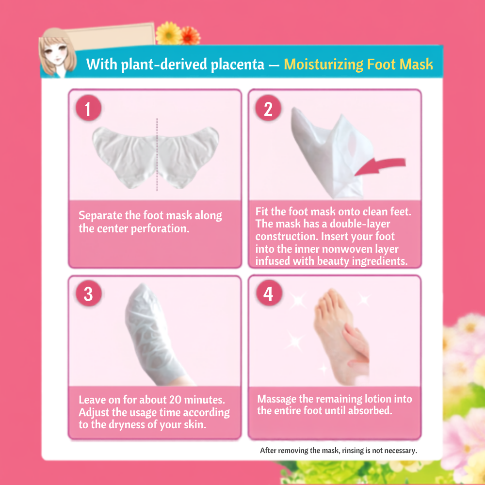 Moisture Foot Mask - 1 Pair