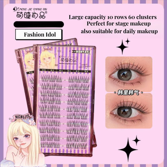 NEW Cute Lashes Premium Korean Idol Single Cluster Lashes #Small Row Fashion Idol