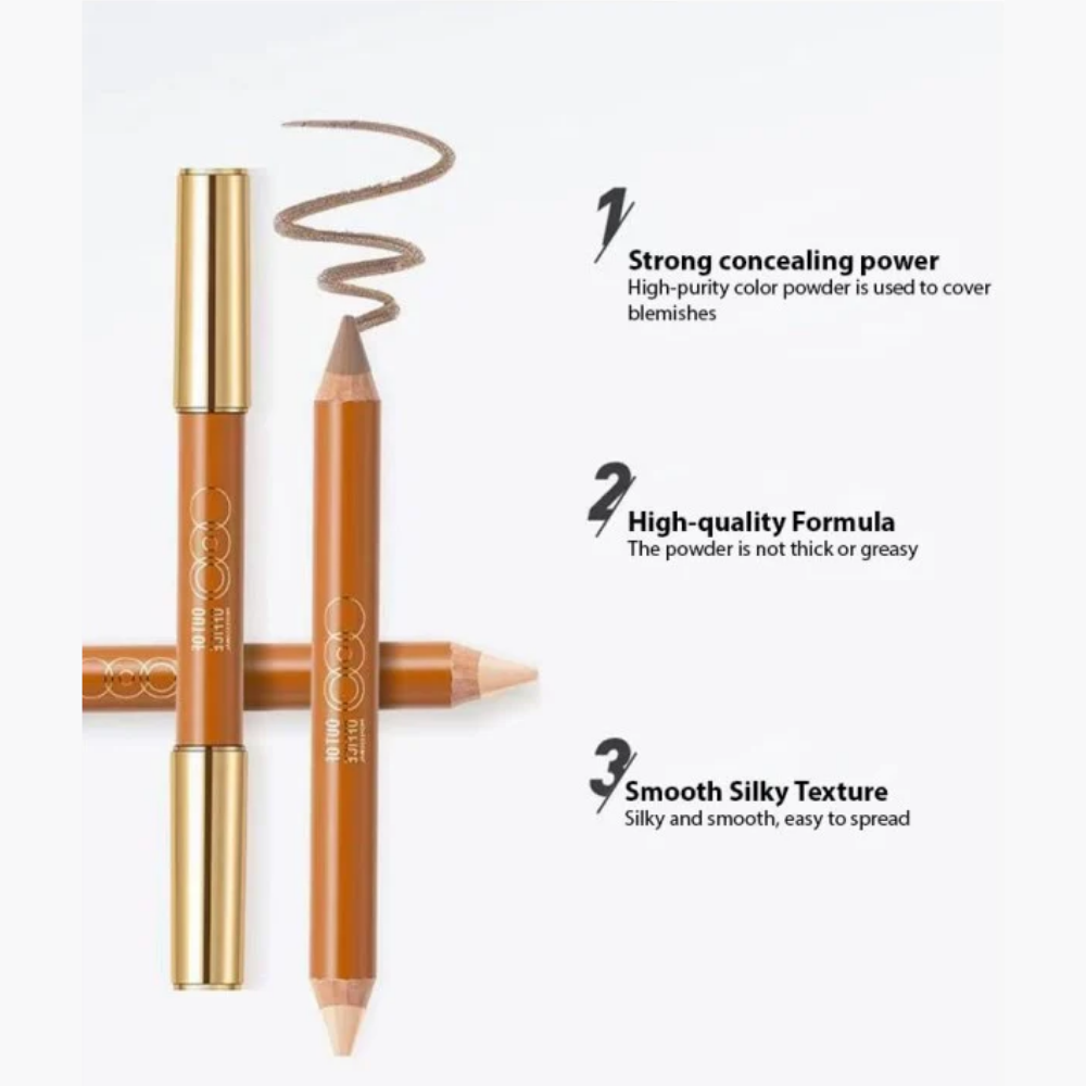 Dual-Ended Contour Stick #01 Light Beige + Cement Grey