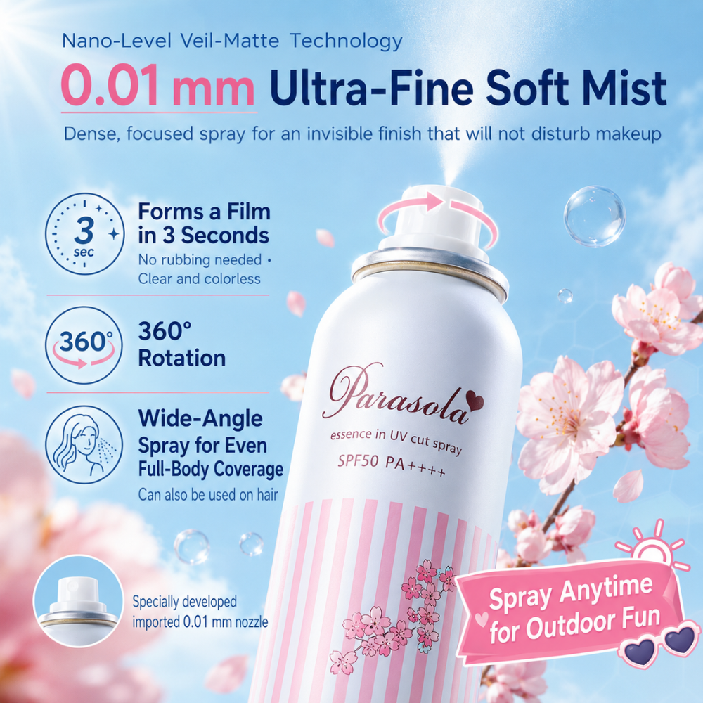 Skin Care UV Sunscreen Spray SPF50+