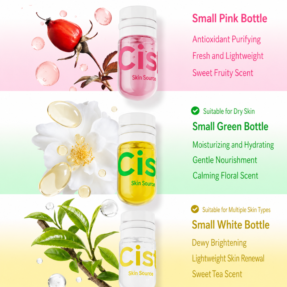 Soothing Cleansing Oil Travel Capsules (7 pcs) #Green