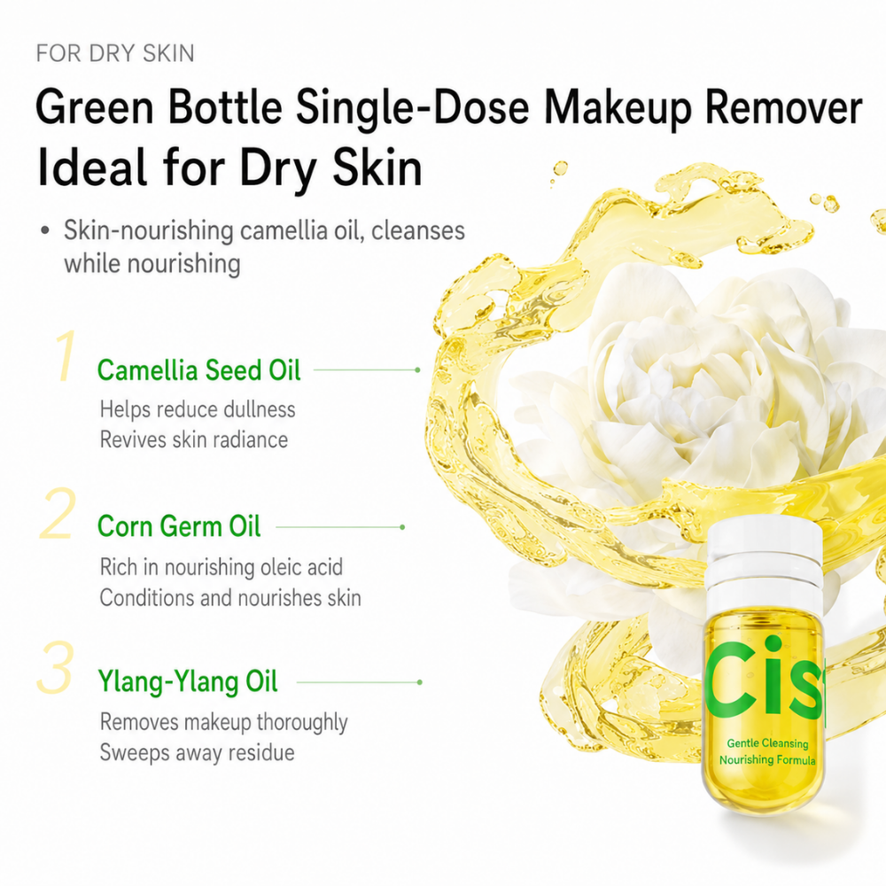 Soothing Cleansing Oil Travel Capsules (7 pcs) #Yellow