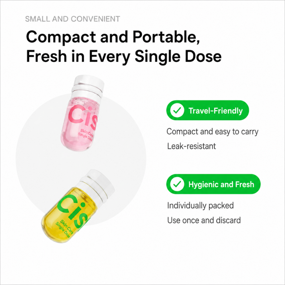 Soothing Cleansing Oil Travel Capsules (7 pcs) #Pink