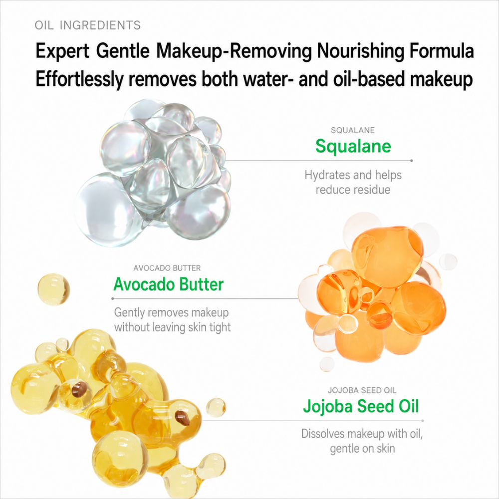 Soothing Cleansing Oil Travel Capsules (7 pcs) #Pink