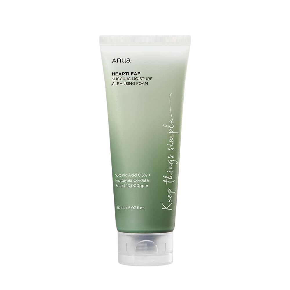 Heartleaf Succinic Moisture Cleansing Foam