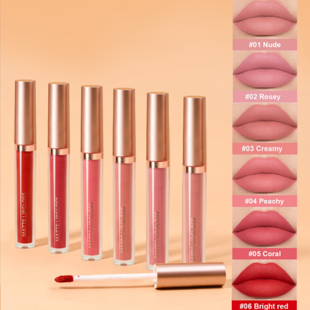 Non-Transfer Matte Lip Gloss Set – Collection A