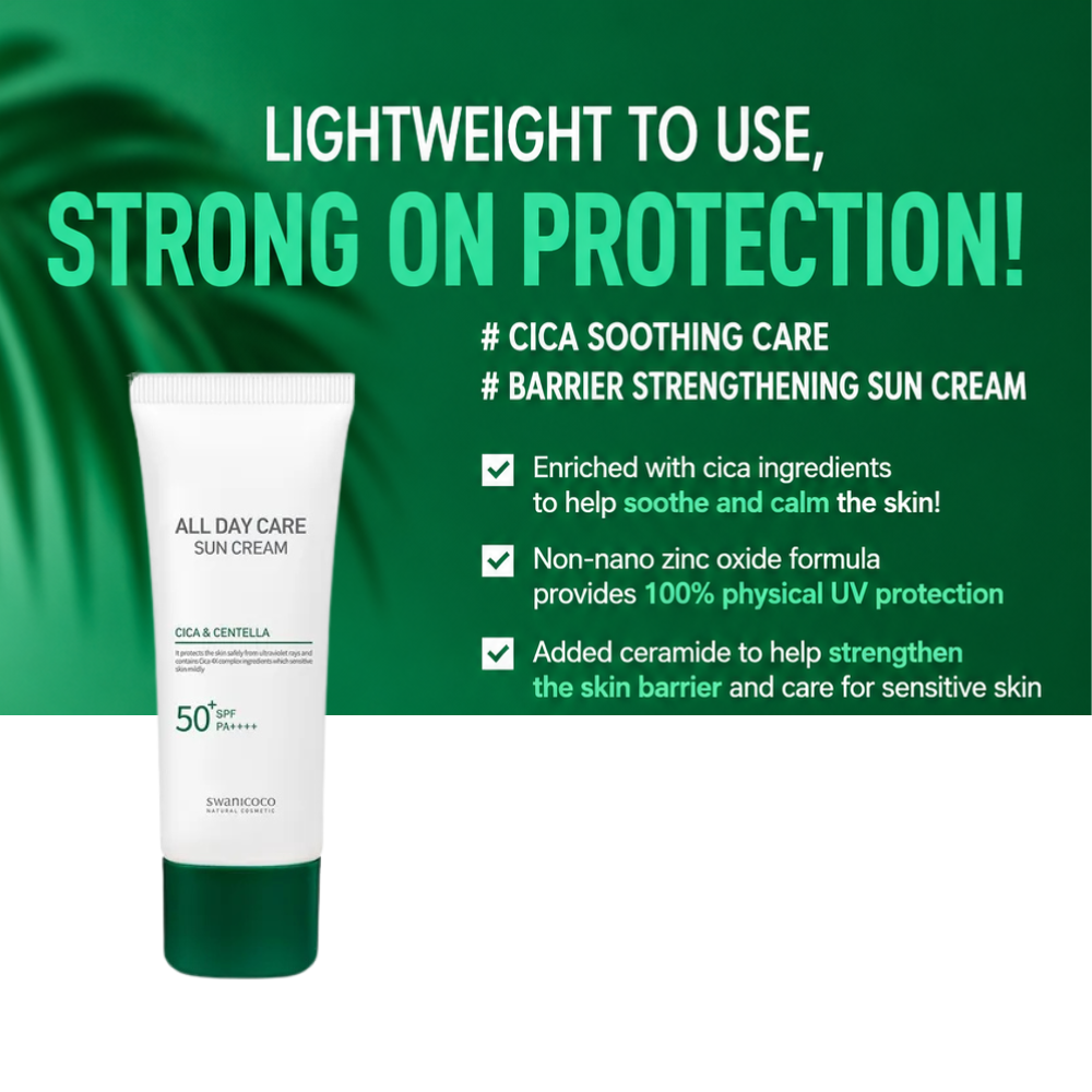 All Day Care Cica & Centella Suncream SPF50+   50ml