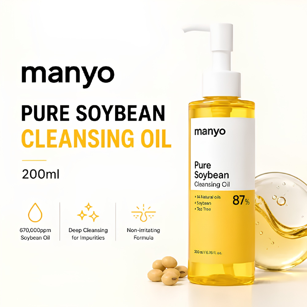 Pure Soybean Cleansing Oil 200ml