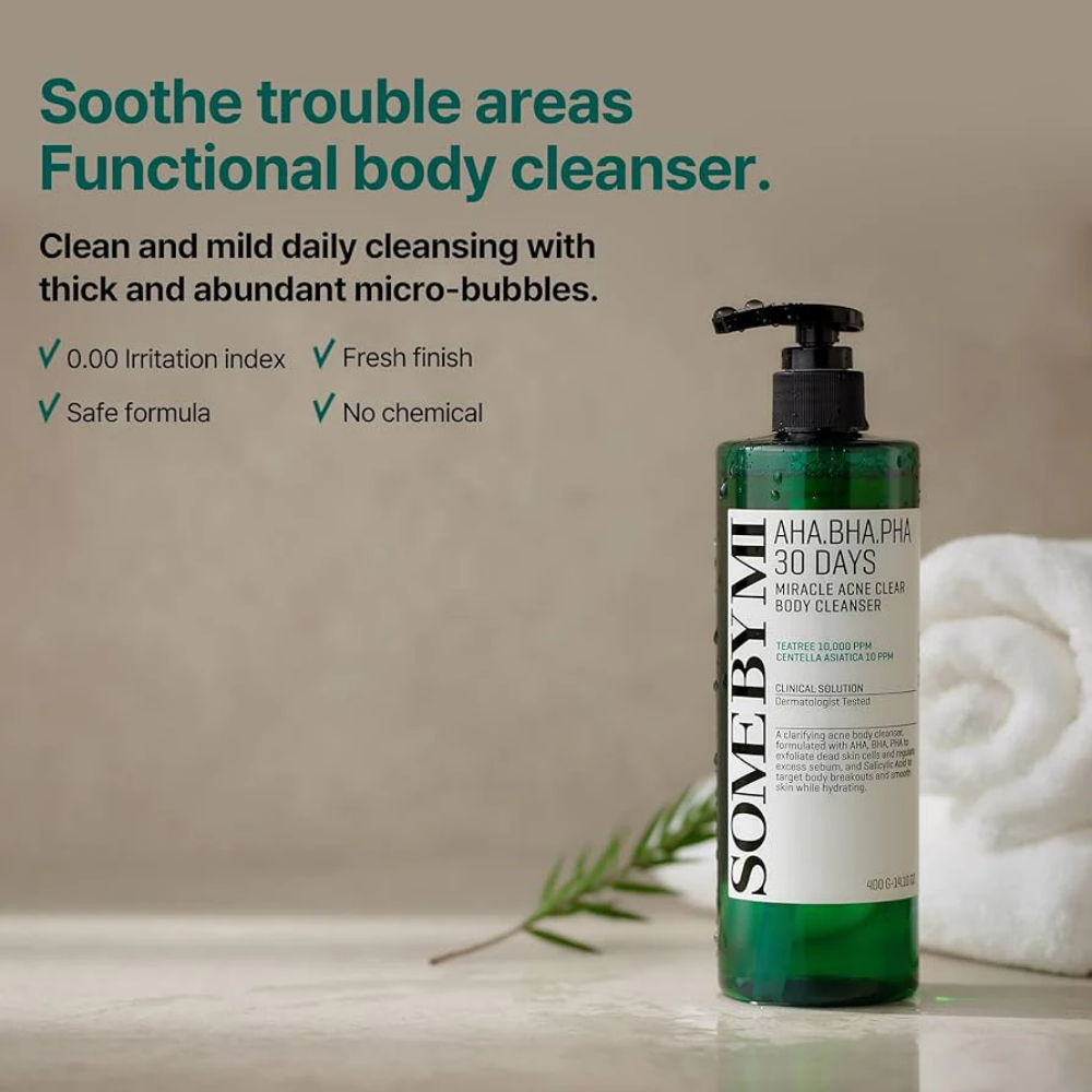 AHA-BHA-PHA 30 Days Miracle Acne Clear Body Cleanser